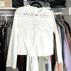 Zara cotton blouse